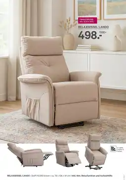Kabs Polsterwelt Relaxsessel lando Angebot