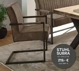 Kabs Polsterwelt Stuhl subra Angebot