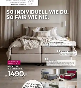 Kabs Polsterwelt Boxspringbett Angebot