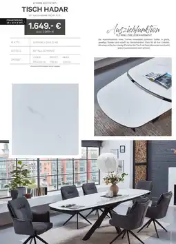 Kabs Polsterwelt Tisch hadar Angebot