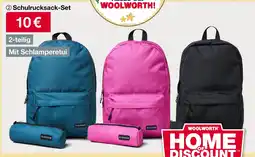 Woolworth Blackcomb schulrucksack-set Angebot