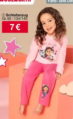 Woolworth Schlafanzug Angebot