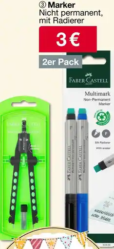 Woolworth Faber-castell marker Angebot