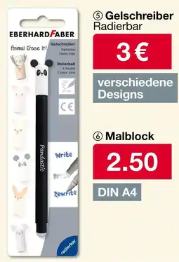 Woolworth Eberhard faber gelschreiber radierbar Angebot