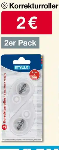 Woolworth Stylex korrekturroller Angebot