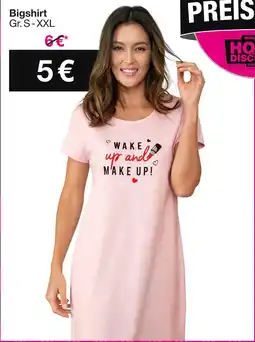 Woolworth Bigshirt Angebot
