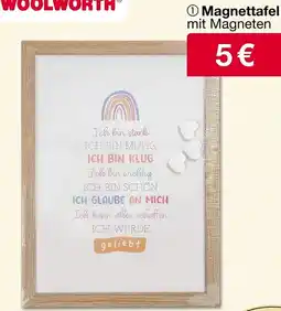 Woolworth Magnettafel Angebot