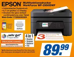 expert Techno Land EPSON Multifunktionsdrucker WorkForce WF-2950DWF Angebot
