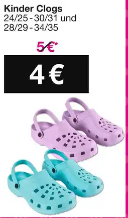 Woolworth Kinder clogs Angebot