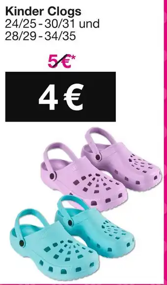 Woolworth Kinder clogs Angebot