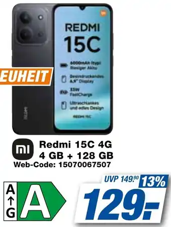 expert Techno Land Redmi 15C 4G Angebot