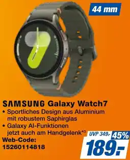 expert Techno Land SAMSUNG Galaxy Watch7 Angebot
