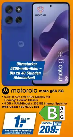 expert Techno Land motorola moto g56 5G Angebot