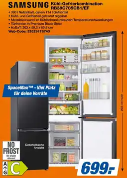 expert Techno Land SAMSUNG Kühl-Gefrierkombination RB38C705CB1/EF Angebot