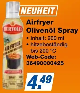 expert Techno Land Airfryer Olivenöl Spray Angebot