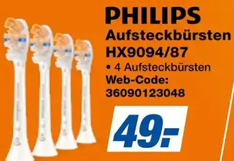 expert Techno Land PHILIPS Aufsteckbürsten HX9094/87 Angebot