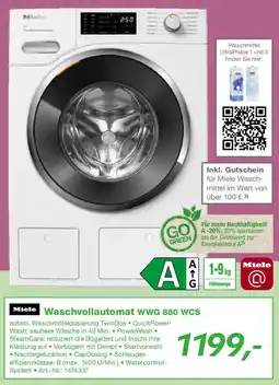 EP Miele Waschvollautomat WWG 880 WCS Angebot