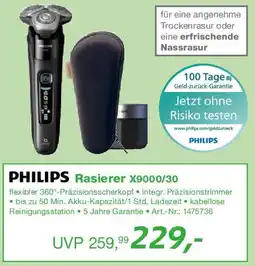 EP PHILIPS Rasierer X9000/30 Angebot