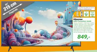 EP Hisense LED-Fernseher 85A6N Angebot