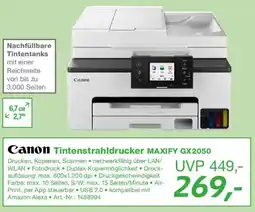 EP Canon Tintenstrahldrucker MAXIFY GX2050 Angebot