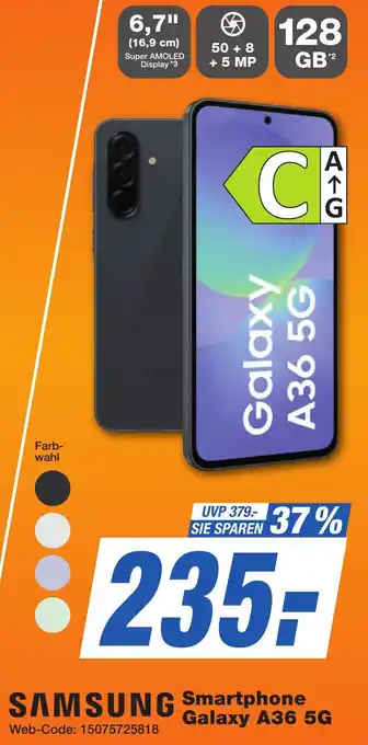 K+B Expert SAMSUNG Smartphone Galaxy A36 5G Angebot