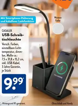Aldi Süd Casalux USB-Schreibtischleuchte Angebot