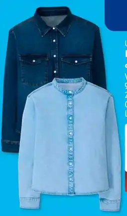 Aldi Süd Up2Fashion Damen Denim-Bluse Angebot