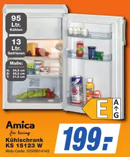K+B Expert Amica Kühlschrank KS 15123 W Angebot