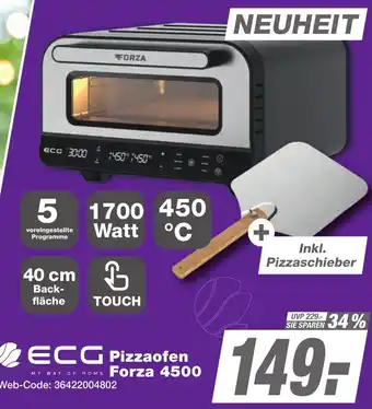 K+B Expert ECG Pizzaofen Forza 4500 Angebot