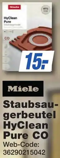 K+B Expert Miele Staubsaugerbeutel HyClean Pure CO Angebot