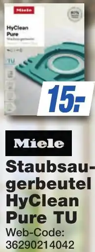 K+B Expert Miele Staubsaugerbeutel HyClean Pure TU Angebot