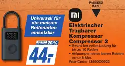 K+B Expert Redmi Elektrischer Tragbarer Kompressor Compressor 2 Angebot