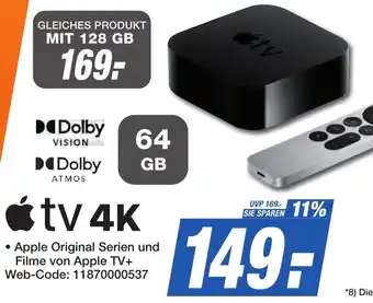 K+B Expert Apple tv 4K Angebot