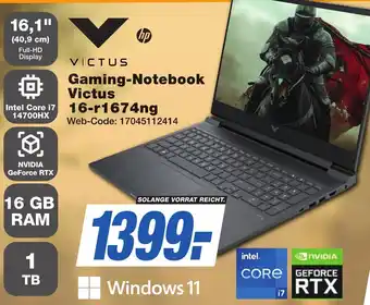 K+B Expert VICTUS Gaming-Notebook 16-r1674ng Angebot