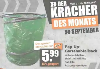 V Baumarkt Pop-Up Gartenabfallsack Angebot