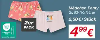 KiK Mädchen Panty Angebot