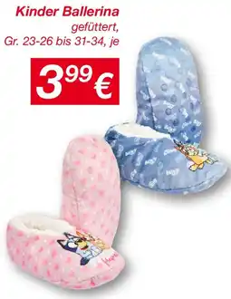 KiK Kinder Ballerina Angebot