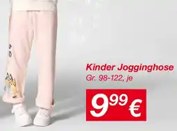 KiK Kinder Jogginghose Angebot