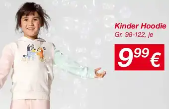 KiK Kinder Hoodie Angebot