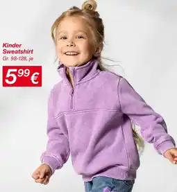 KiK Kinder Sweatshirt Angebot