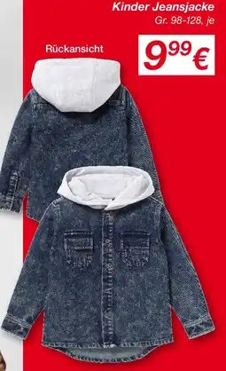 KiK Kinder Jeansjacke Angebot