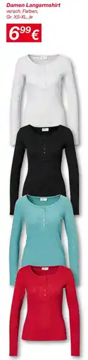 KiK Damen Langarmshirt Angebot