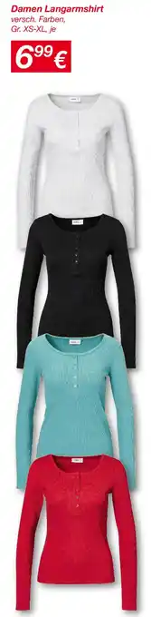KiK Damen Langarmshirt Angebot