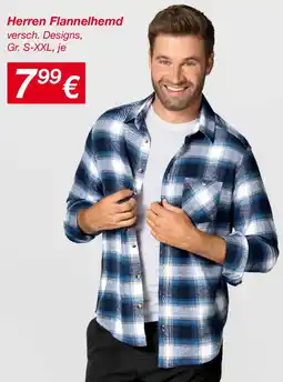 KiK Herren Flannelhemd Angebot