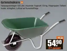 V Baumarkt Gartenschubkarre Angebot