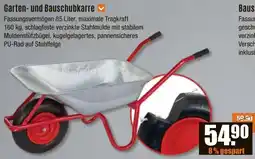 V Baumarkt Garten- und Bauschubkarre Angebot