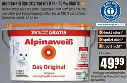 V Baumarkt Alpinaweiß Das Original Angebot