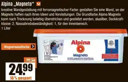 V Baumarkt Alpina „Magneto“ Angebot