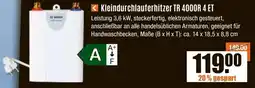 V Baumarkt BOSCH Kleindurchlauferhitzer TR 4000R 4 ET Angebot