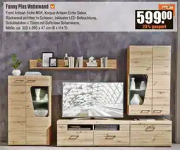 V Baumarkt Funny Plus Wohnwand Angebot